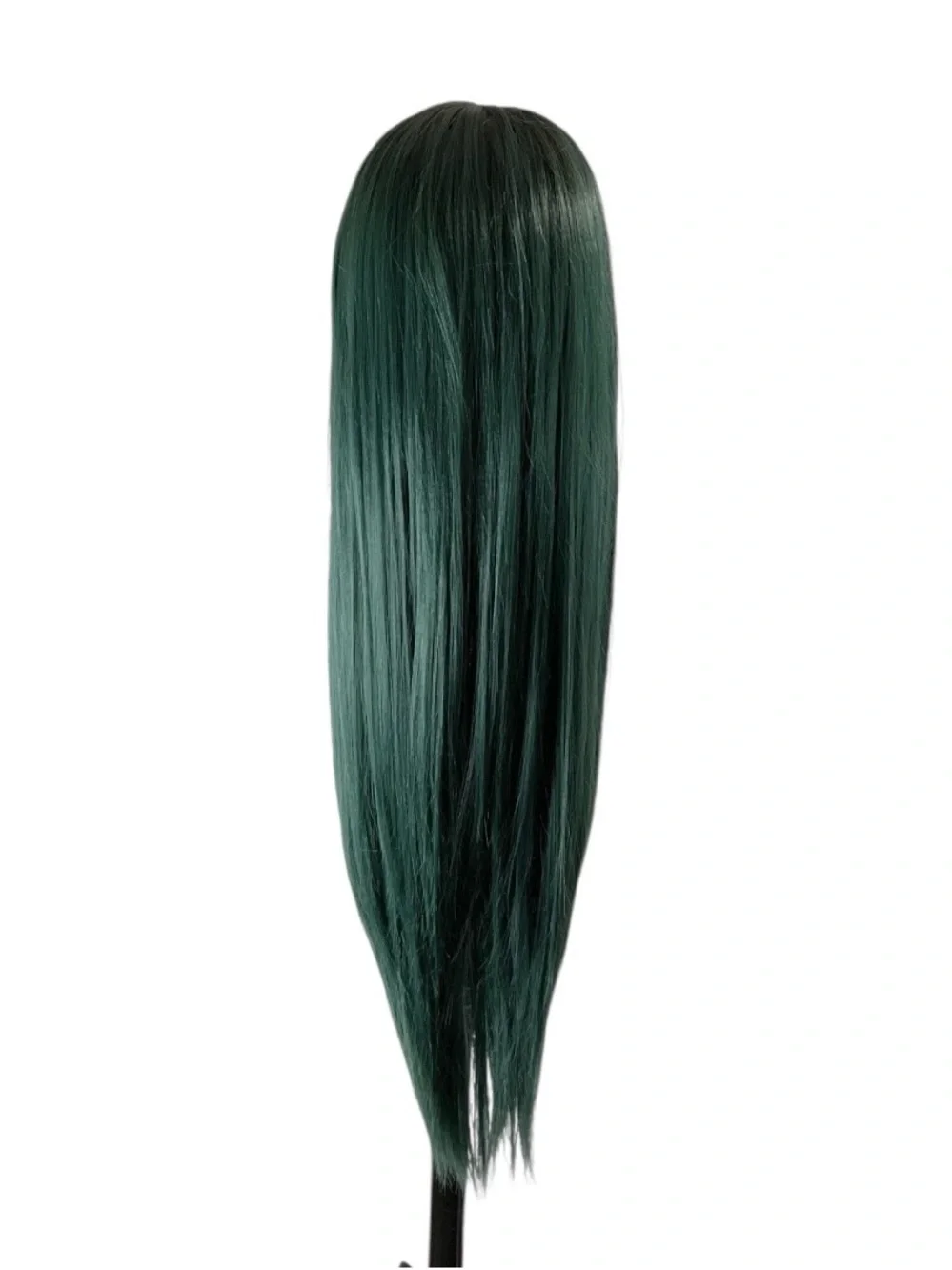 Green Ombre Straight Lace Front Wig - Women Hair